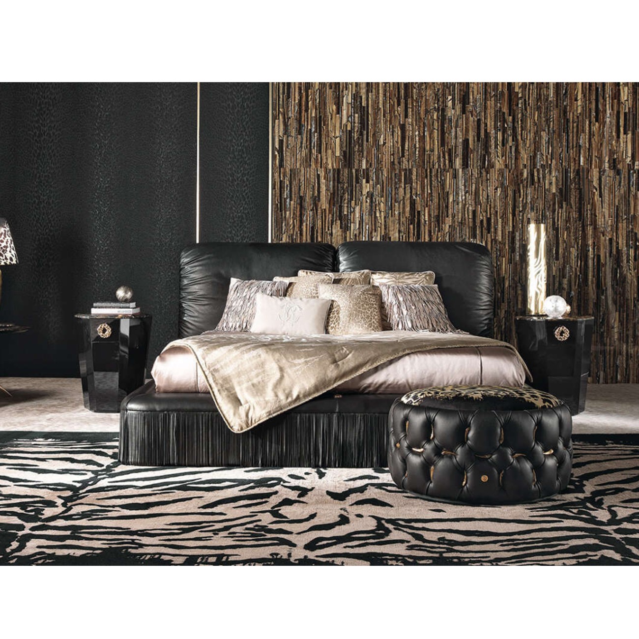 Roberto fabric upholstered standard bed deals