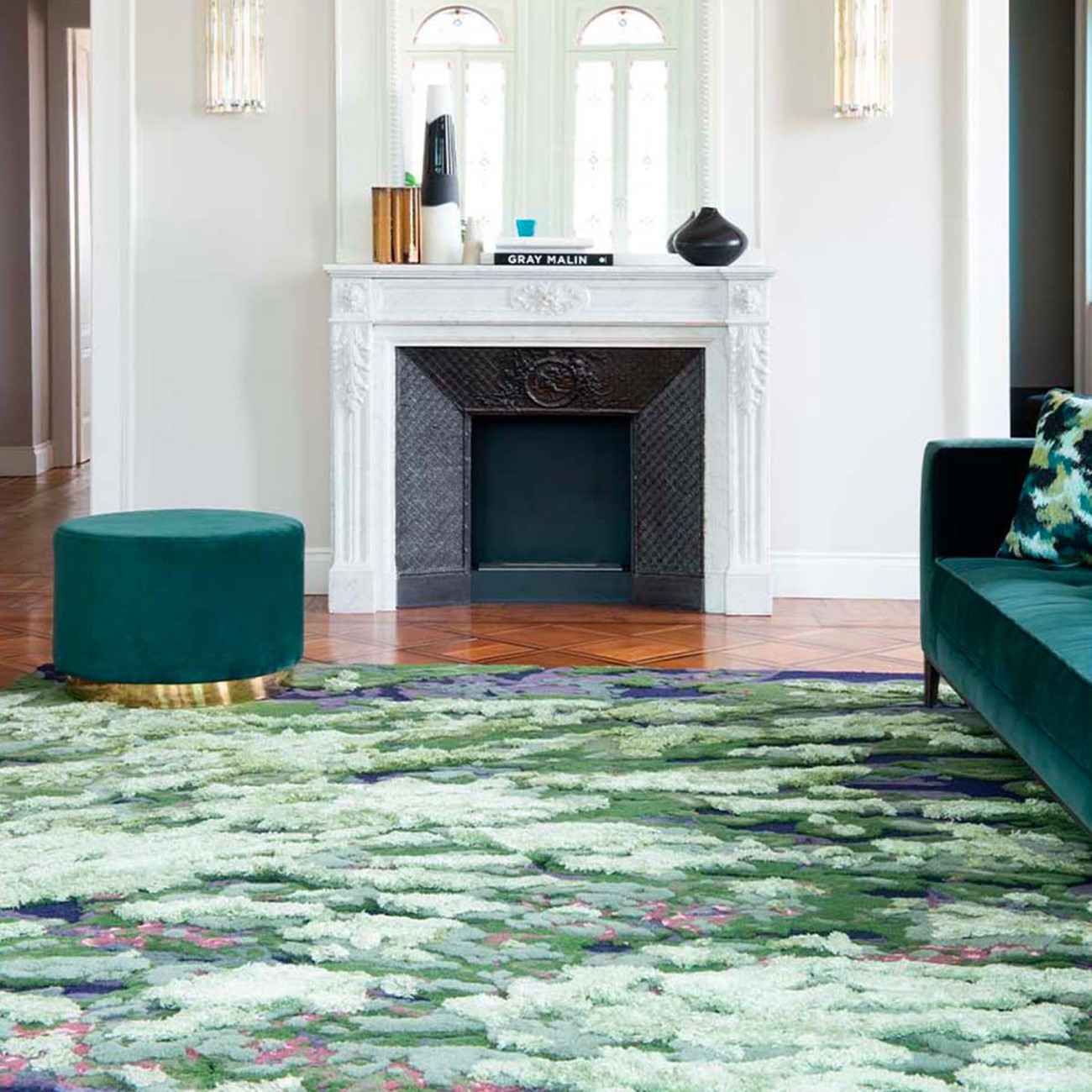 Mysterious Moss Rug Tapis Rouge