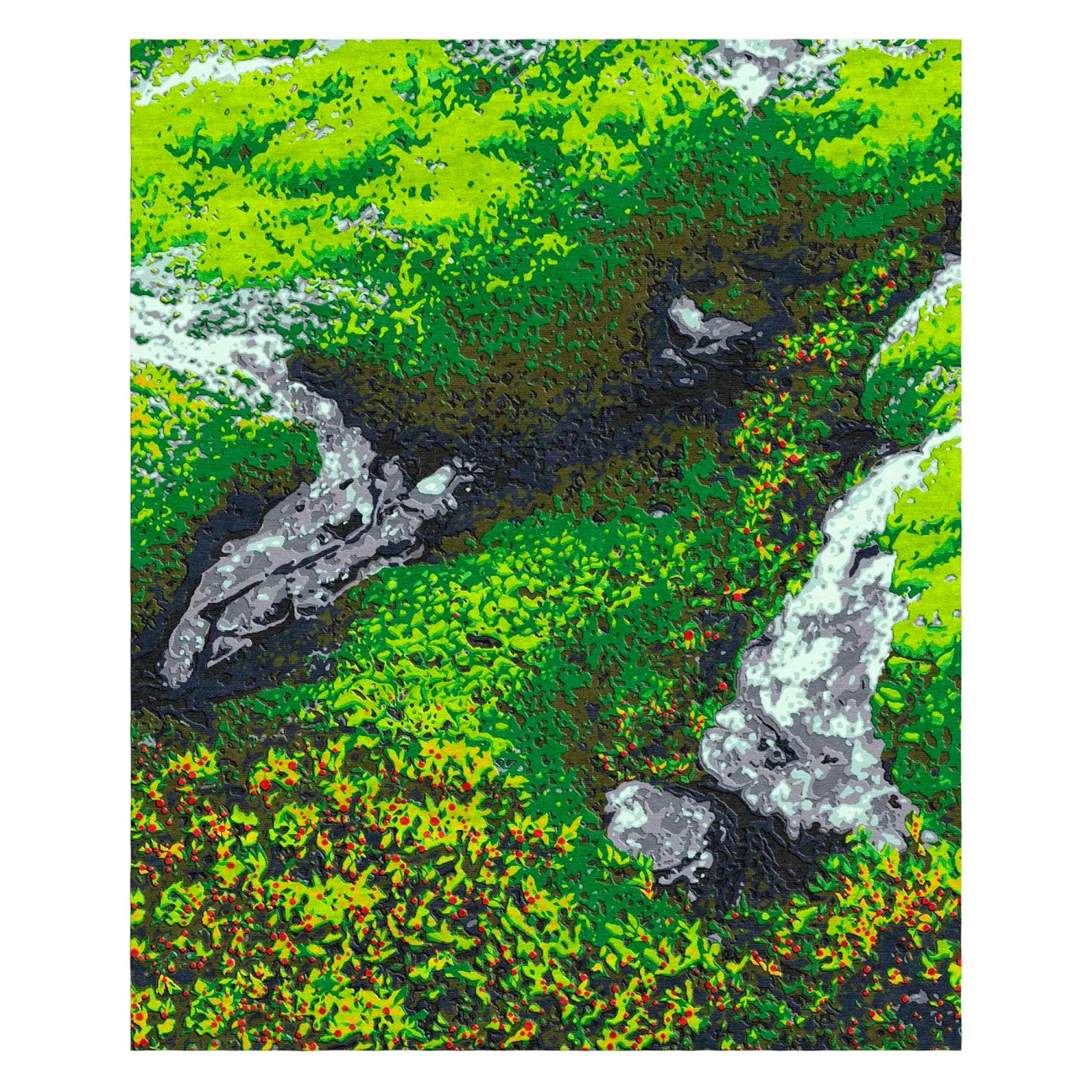 Mysterious Moss Rug Tapis Rouge