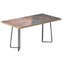 Marble and concrete tables